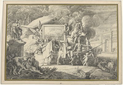 هجاء الرسم والأكاديمية الفرنسية Le Triomphe du Vangeur d