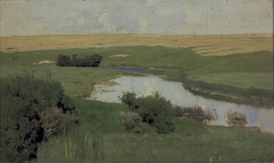 نهر إسترا الصغير ، 1885-1886 بواسطة إسحاق إيليتش ليفيتان