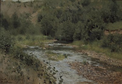 تيار ، 1880 بواسطة إسحاق إيليتش ليفيتان