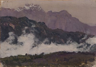 جبال الألب ، 1897 بواسطة إسحاق إيليتش ليفيتان
