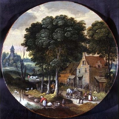 المناظر الطبيعية للنهر بواسطة إسحاق فان أوستين