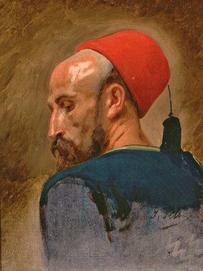 رأس عربي بفاس بواسطة Isidore Pils