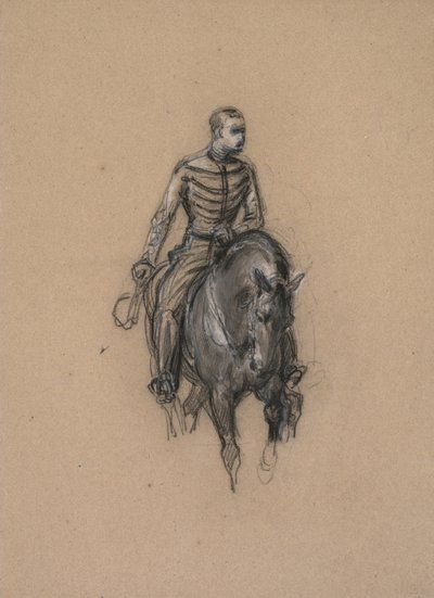 جندي على ظهور الخيل بواسطة Isidore Pils