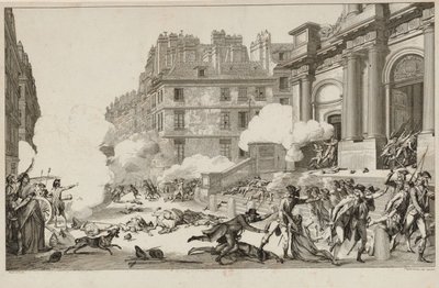 13 Vendemiaire. قمع نابليون بونابرت للثورة الملكية ... في باريس ، 1797. بواسطة إيزيدور ستانيسلاس هيلمان