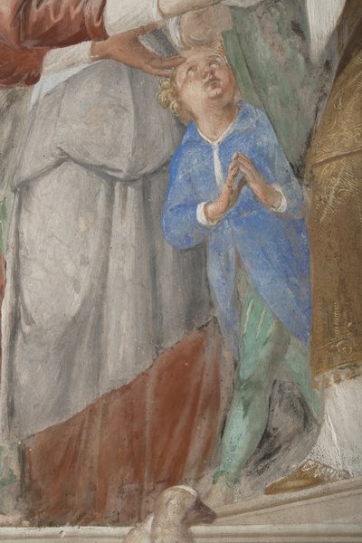 طفل ، تفاصيل من تقديم المسيح في الهيكل ، 1623-1634 بواسطة إيسيدورو بيانكي