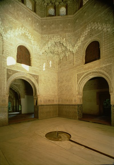 غرفة الأختين (Sala de las Dos Hermanas) القرن الرابع عشر بواسطة Islamic School