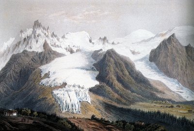 كتلة مونت بلانك بواسطة ايزودور لوران ديروي