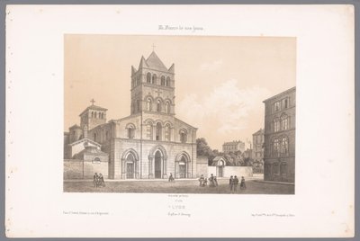 منظر لكنيسة سانت مارتن ديناي ليونز. Eglise d
