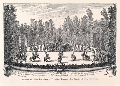 Moliere in God Pan ، رسم توضيحي لـ "Les Plures de l