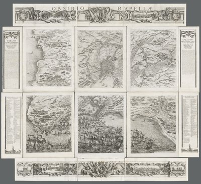 حصار لاروشيل ، 1628-1630. بواسطة إسرائيل هنريت