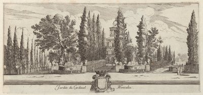 حديقة الكاردينال مونتالت بواسطة إسرائيل سيلفستر