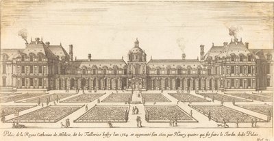 Palais de la Reyne Catherine de Medicis بواسطة إسرائيل سيلفستر
