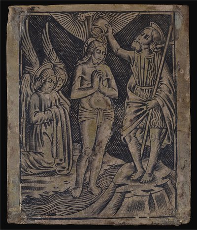 معمودية المسيح بواسطة القرن السادس عشر الإيطالي