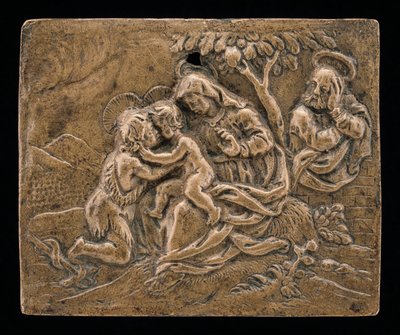 العائلة المقدسة بواسطة القرن السادس عشر الإيطالي