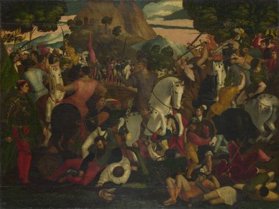 معركة ، 1530s بواسطة سيد إيطالي