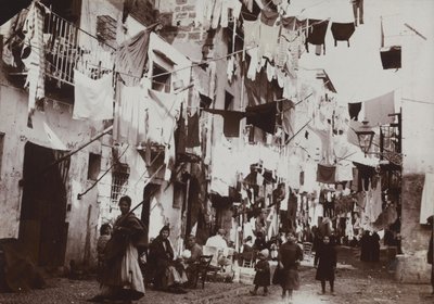 شارع مميز في باليرمو ، 1920 بواسطة مصور إيطالي