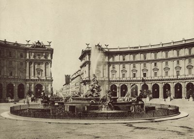 Exedra أو ساحة Termini بواسطة مصور إيطالي