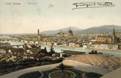 Florence, Italy (colour photo) بواسطة مصور إيطالي
