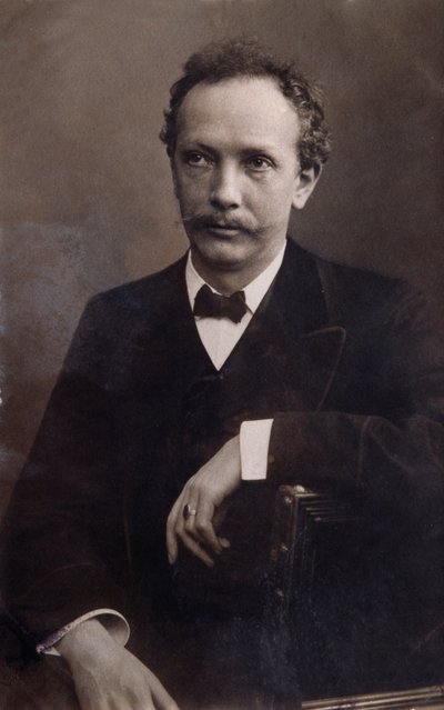 صورة لريتشارد شتراوس (1864-1949) ملحن ألماني. بواسطة مصور إيطالي