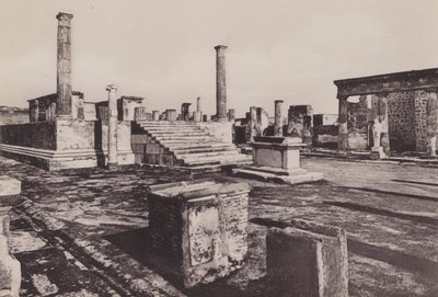 تيمبيو دي أبولو ، معبد أبولو (صورة b / w) بواسطة مصور إيطالي