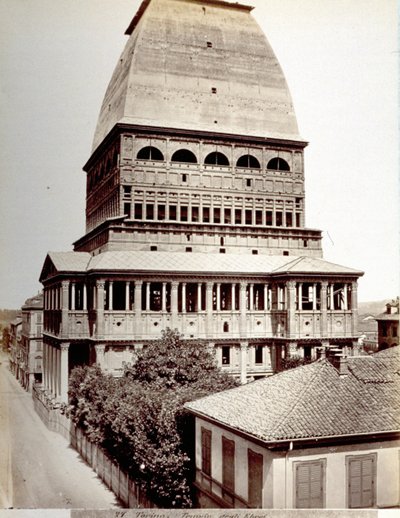 منظر للخلط الأنطوني في تورين ، c.1878 بواسطة مصور إيطالي