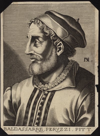 Baldassare Tommaso Peruzzi بواسطة المدرسة الايطالية