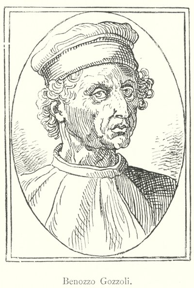 Benozzo Gozzoli (نقش) بواسطة المدرسة الايطالية