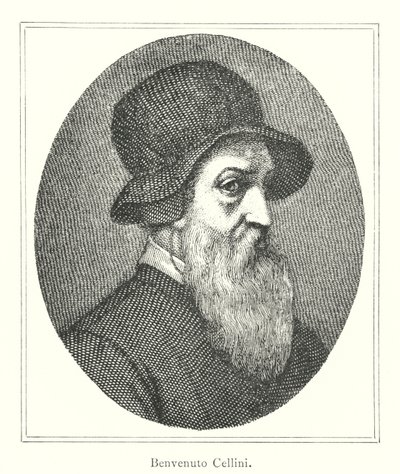 Benvenuto Cellini (نقش) بواسطة المدرسة الايطالية