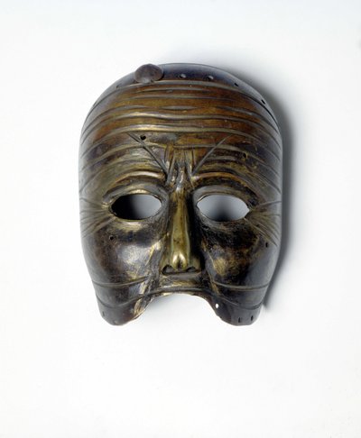القناع البرونزي لـ "Commedia dell'Arte" ". القرن ال 18. متحف سكالا. بواسطة المدرسة الايطالية