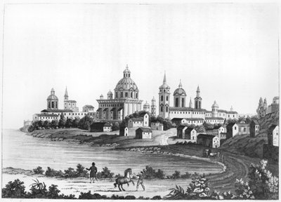 بوينس آيرس ، الأرجنتين ، ج. 1820 بواسطة المدرسة الايطالية