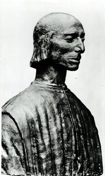 تمثال نصفي نيكولو مكيافيلي (1469-1527) بواسطة Italian School