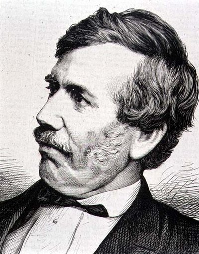 ديفيد ليفينغستون (1813-1873) الإسكتلندي التبشيري والمستكشف الأفريقي (نقش) بواسطة المدرسة الايطالية