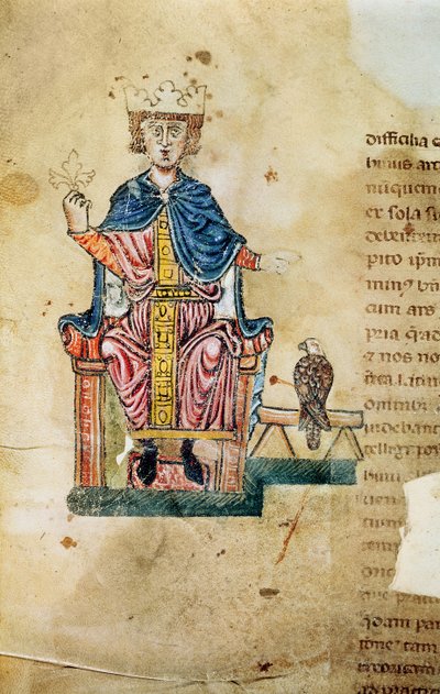 APC 2 من Svevia ، فن التوضيح للصيد مع الطيور ، c.1220-50 بواسطة المدرسة الايطالية