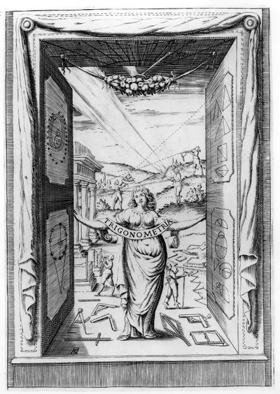 صورة في علم المثلثات من قبل بونافينتورا كافاليري ، 1643 بواسطة المدرسة الايطالية