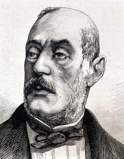 جوزيبي فيراري (1811-1876) مؤرخ إيطالي وفيلسوف سياسي (نقش) بواسطة المدرسة الايطالية