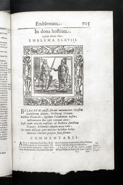 رسم توضيحي من الشعار ، 1621 بواسطة المدرسة الايطالية