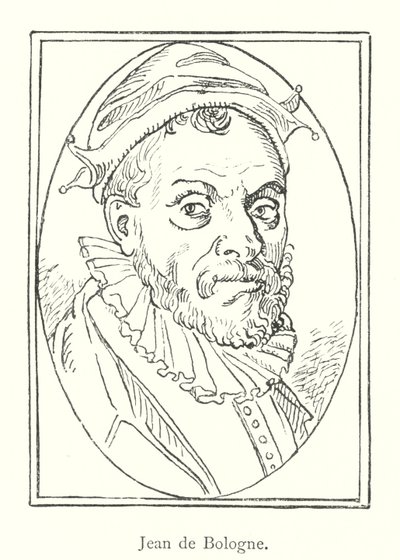 Jean de Bologne (engraving) بواسطة المدرسة الايطالية