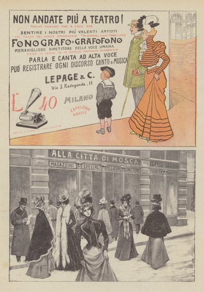 Lepage & C (لون litho) بواسطة المدرسة الايطالية