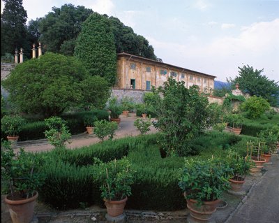 Limonaia والحديقة ، فيلا سيل بواسطة Italian School