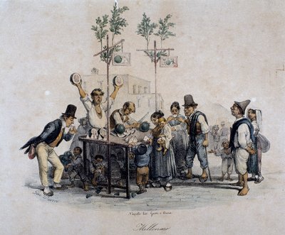 Melon seller, Italy بواسطة المدرسة الايطالية