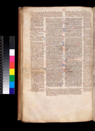 Ms 213. غريغوري التاسع ، Decretales with Apparatus بقلم برناردو بوتون من بارما ، F.93v. النص الرئيسي في كتاب قوطي (ليترا روتوندا) بواسطة المدرسة الايطالية