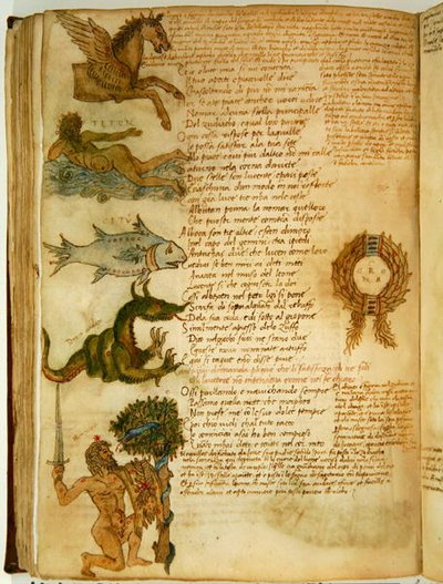 Ms Ital 483 P.4.7 f.159v الأبراج ، من 