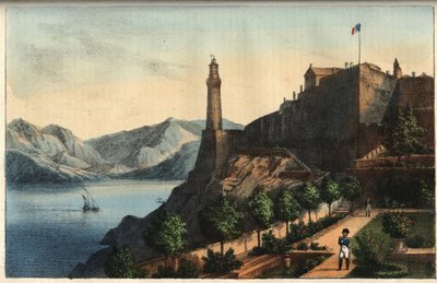 نابليون في إلبا - نابليون في إلبا - بورتوفيرايو - جزيرة إلبا - نابليون في حديقة الحاكم 1814-1815 - نقش من عادات وتقاليد جميع شعوب الكون. هذا هو تاريخ الحكومة ، والقوانين ، والميليشيا ، والدين للجميع بواسطة المدرسة الايطالية