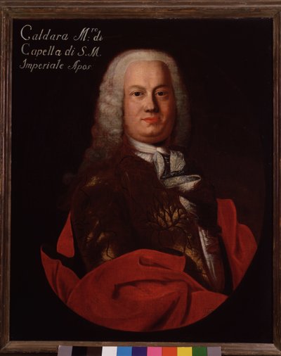 صورة أنطونيو كالدارا (1670-1736) ملحن الباروك الإيطالي بواسطة المدرسة الايطالية