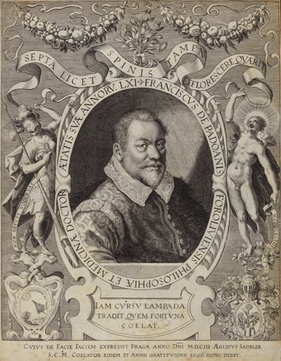 صورة ل Franciscus de Padoanis Foroliviensis بواسطة المدرسة الايطالية