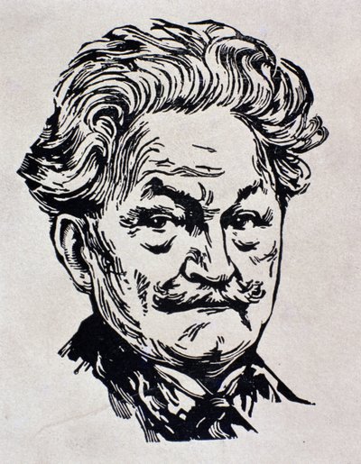 صورة ليوس جاناكيك ، رسم توضيحي من سيرته الذاتية 