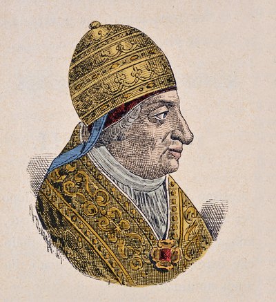 صورة البابا السابع (إينوسينز إنوسنت الثالث) (1404-1406) بواسطة المدرسة الايطالية