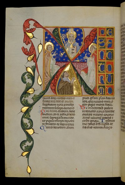 سانت بينيديكت بواسطة المدرسة الايطالية