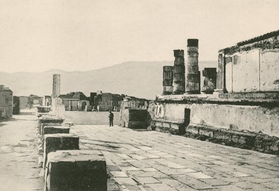 المنتدى المدني كما هو (الحفر) بواسطة المدرسة الايطالية