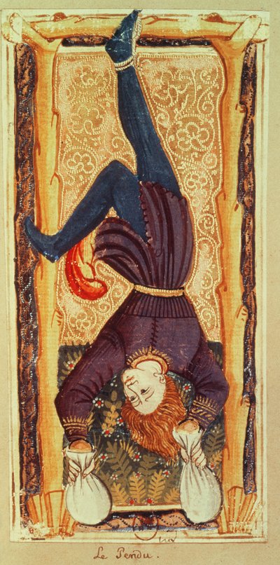 The Hanged Man ، بطاقة التارو من سطح السفينة 